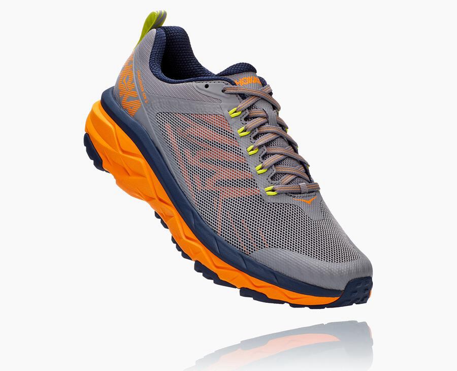 Hoka One One Trainers Mens Grey - Challenger ATR 5 - 83529MSIV